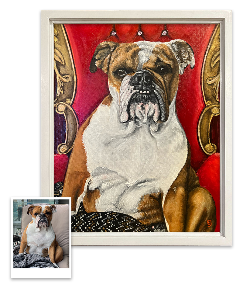 Portfolio | Clementine – Custom Hand Painted Pets