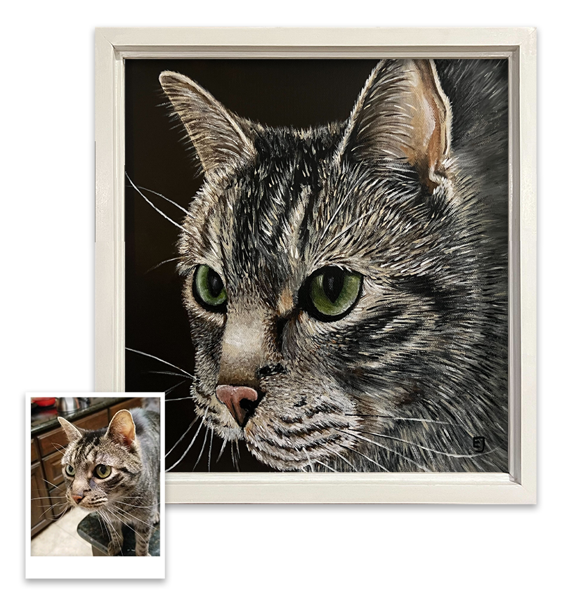 Portfolio | Jack – Custom Hand Painted Pets