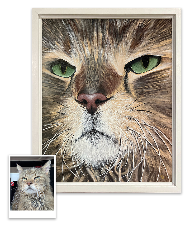 Portfolio | Puma – Custom Hand Painted Pets